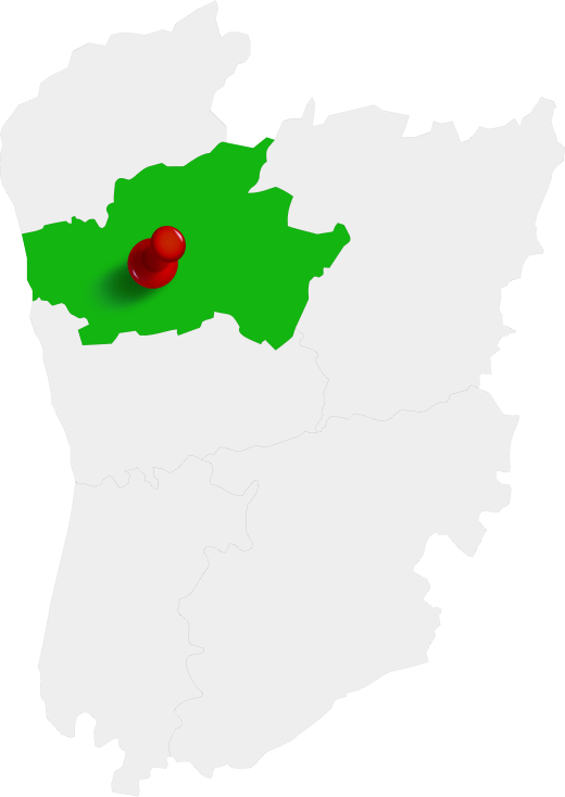 Mapa Braga